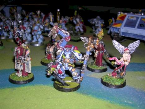 loups de fer spacewolf et sa suite de servant by capitaine noldred