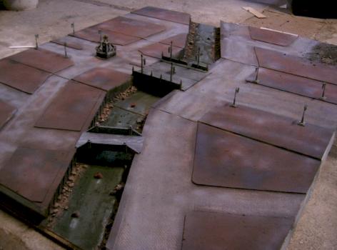 40k Game Table WIP by Lexicanus