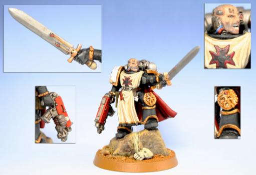 Black Templars Marshal by Russ
