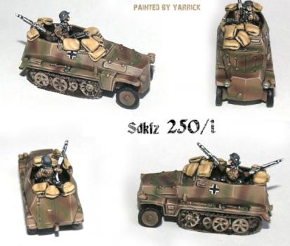Sd Kfz 250 Command (Flames of War) by H3resy