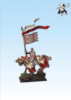 Bretonnian Standard Bearer by Black Gobbo