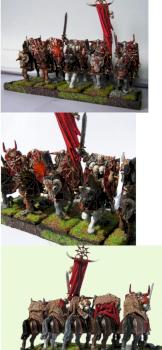 Chaos Knights Regiment by spaceman t