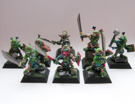 Goblin Ashigaru army by Janos