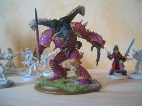 Slaanesh Daemon Prince by Hybrid9