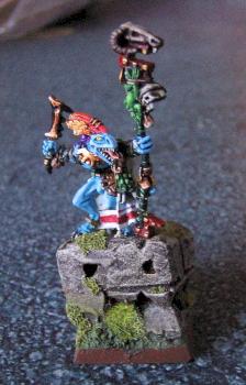 Skink Priest Nuqalotl by grndl