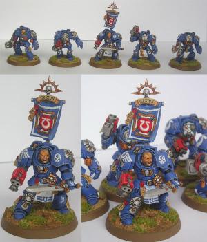 Ultramarine Terminators by Brother Dimitrius