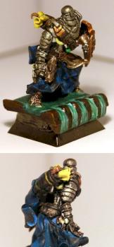 Repost of Thalmok Ironfist (Warfroged) w/ base by grimjack2600