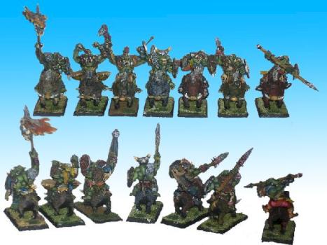 Da Savage Orcs boar boyzz by kuroboy