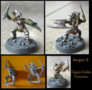 Captain moria goblin conversion LOTR by ansquer
