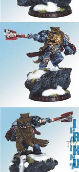Space Wolves Logan Grimnar by IRKUCK