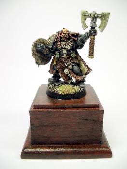 Space Wolf rune priest by zamppu