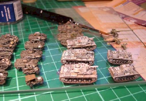 WWII GHQ 1/285 6mm Armour. by pushbike