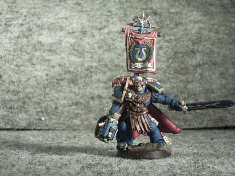 Space Marine Commander by Thumb
