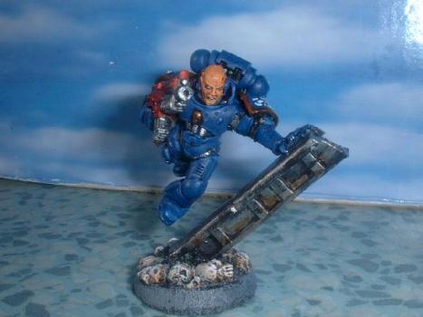 ultramarine leaping by agingbrush