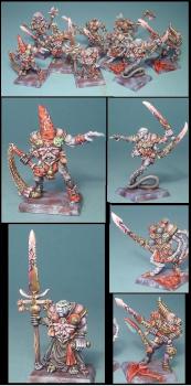 9 chaos champions by armees de gehenne