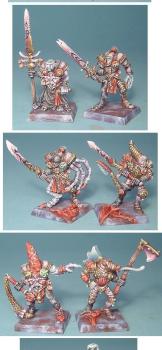 9 chaos champions by armees de gehenne