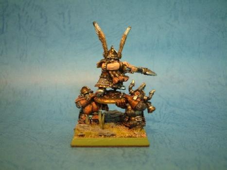 Dwarf King Alrik and Shieldbearers by dragonyim