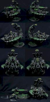 Necron Catacomb Command Barge / Annihilation Barge by Stuka86