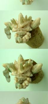 Monster head - Cainus demon by Daniele Corda