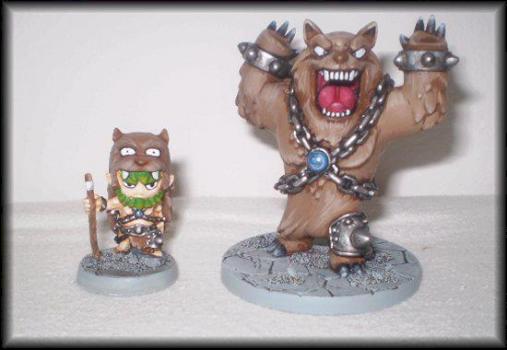 Super Dungeon Explore , Angry Bear and Deeproot Druid by voidsign