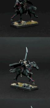 Dark Elf Dreadlord on Dark Steed by MantraStudio