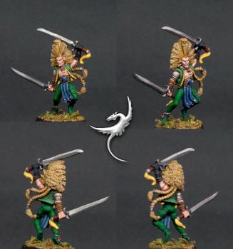 Wood Elf Wardancer Hero by ar2roo