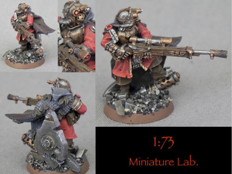 Sniper Vostroyan Imperial Guard by 1a73MiniatureLab