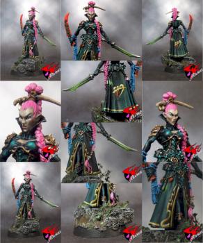 Dark Eldar Lhamaean by altesia