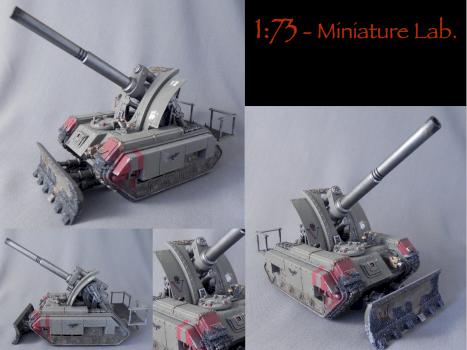 Basilisk of the Vostroyan Imperial Guard by 1a73MiniatureLab