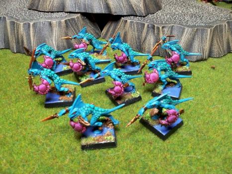 Javelin Skinks by Teherkan2006
