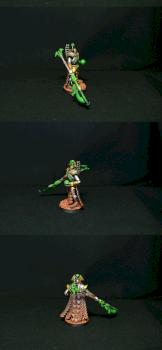 Necron Overlord by Darkscion