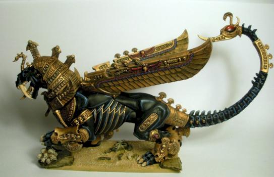 Sphinx of Khemri by CathyNSane