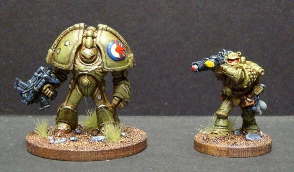 Rogue Trader Space Marines by CyborgTrucker