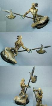 Mercenary Gnoll- hopefully better pics by Kara Jane