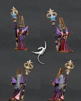 Dark Elf Sorcereress by ar2roo