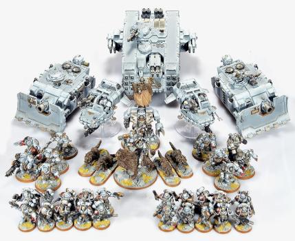 Space wolves army by Firefly