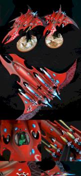 Deux Dark Eldar Razorwings by LuckyNo.5