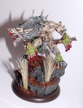 Hordes Feral Warpwolf from Circle by Gunnbjorn