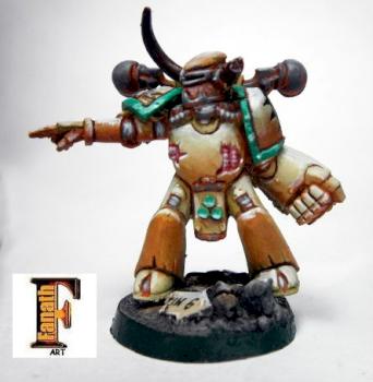 space marine chaos nurgle by fanath