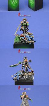 Necron Overlord by techanu