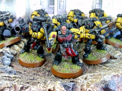 Tactical Marine Squad Aurelius Legion by vitor
