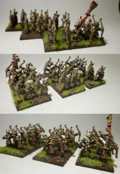 Warmaster (10mm) High Elf - 3rd Bowmen Unit by Guthwine