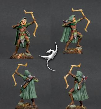 Male Wood Elf Archer by ar2roo