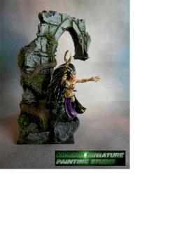 Dark Elf Sorceress by Emilys Miniatures