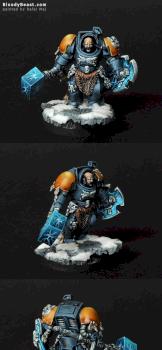 Space Wolf Lord Arjac Rockfist by BloodyBeast.com