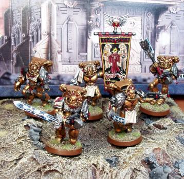 Blood Angels Sanguinary Guard by vitor