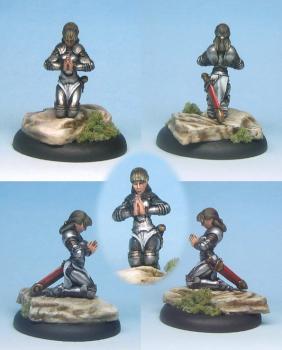 Kneeling Tiriel by Avicenna