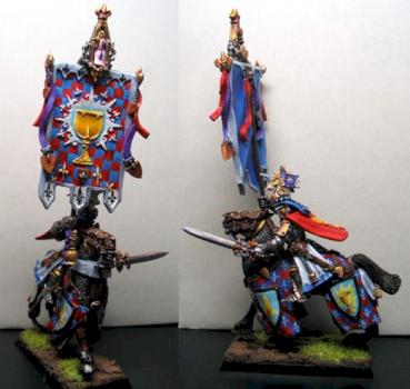Bretonnian Standard Bearer by tabithatan