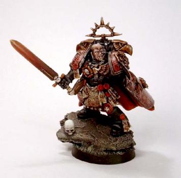 Black Templar Commander by Sonny