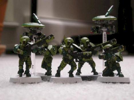 Tau Fire Warriors by Dean